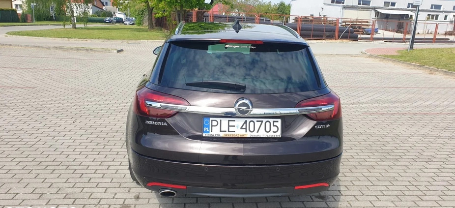 Opel Insignia cena 49900 przebieg: 109122, rok produkcji 2016 z Leszno małe 121